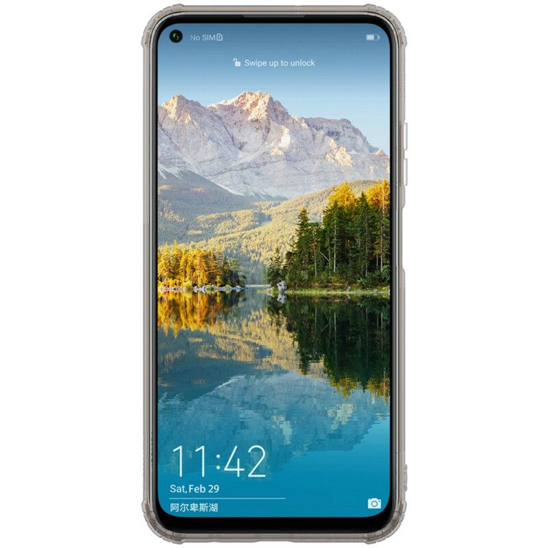 Case Huawei P40 Lite Vahvistettu Läpinäkyvä Nillkin
