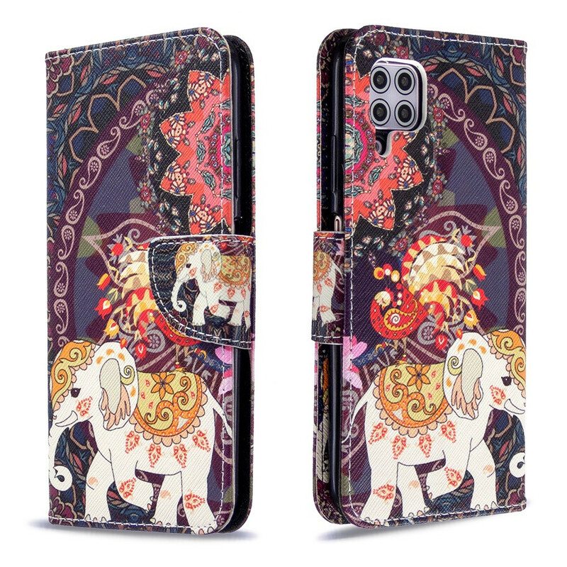 Kotelot Huawei P40 Lite Etnisten Norsujen Mandala