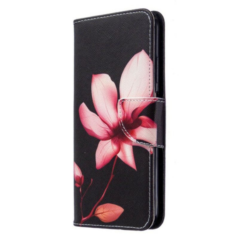 Kotelot Huawei P40 Lite Vaaleanpunainen Kukka