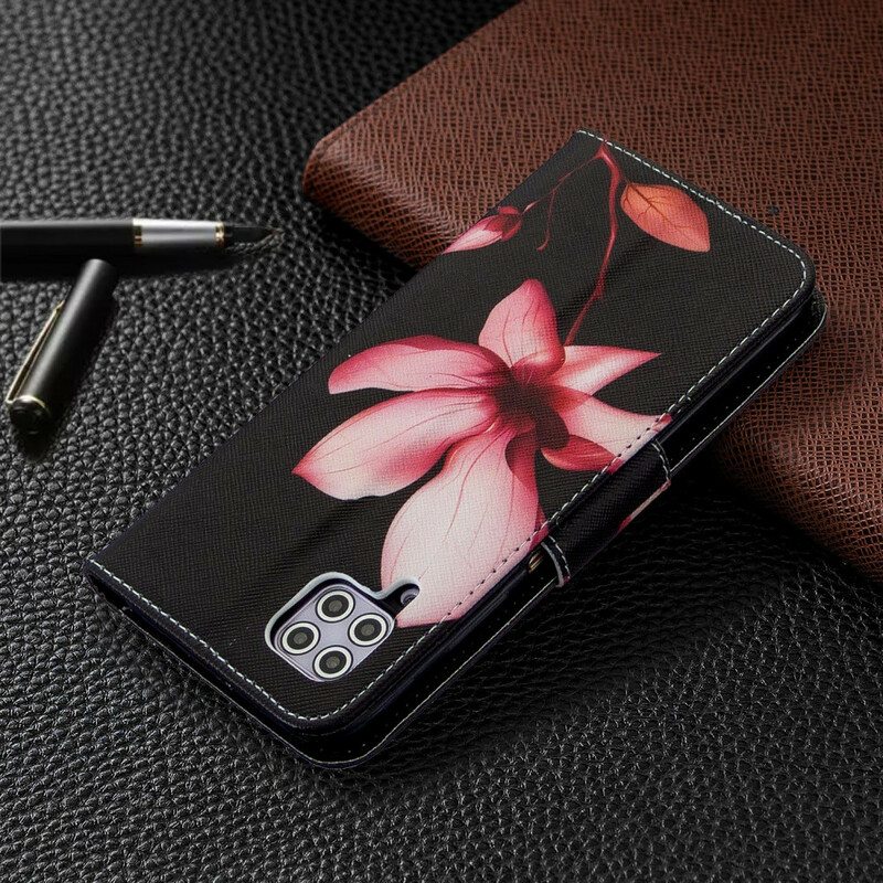 Kotelot Huawei P40 Lite Vaaleanpunainen Kukka