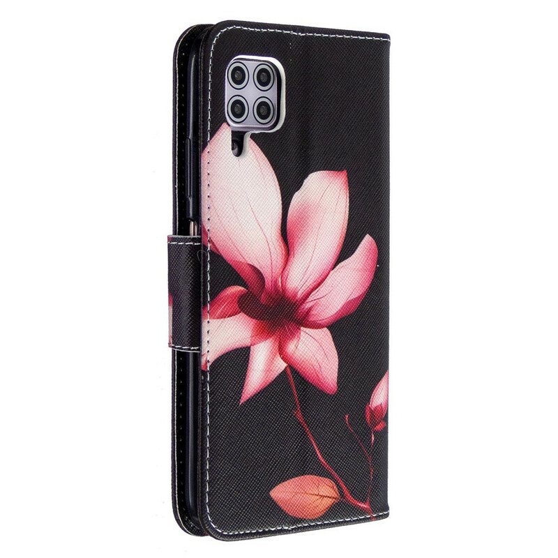 Kotelot Huawei P40 Lite Vaaleanpunainen Kukka