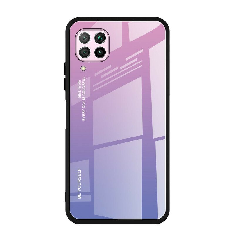 Kuori Huawei P40 Lite Karkaistu Lasi Ole Oma Itsesi
