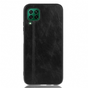 Kuori Huawei P40 Lite Tyyliset Nahkaompeleet