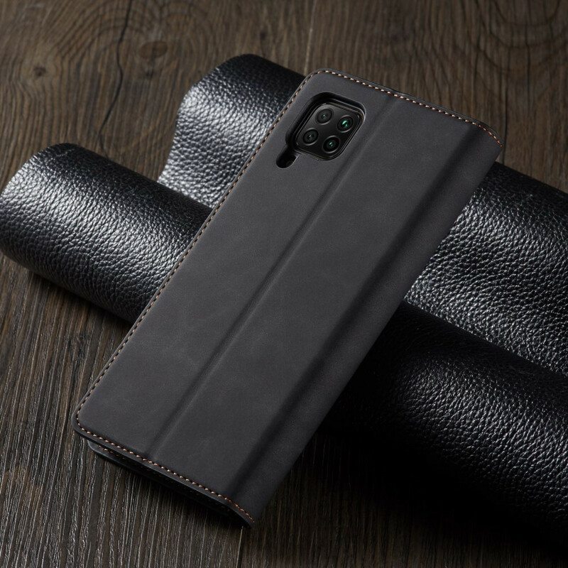 Puhelinkuoret Huawei P40 Lite Kotelot Flip Forwenw Nahkaefekti