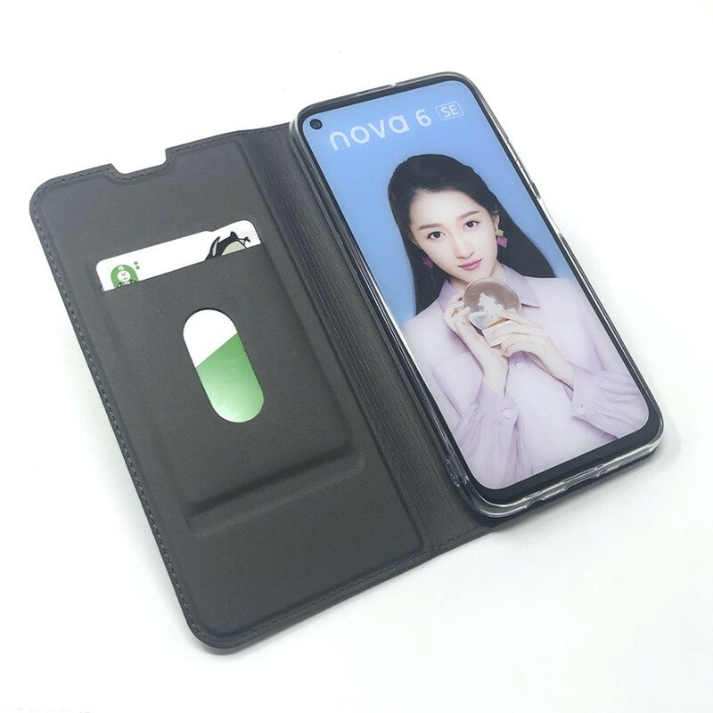 Puhelinkuoret Huawei P40 Lite Kotelot Flip Magneettinen Lukko