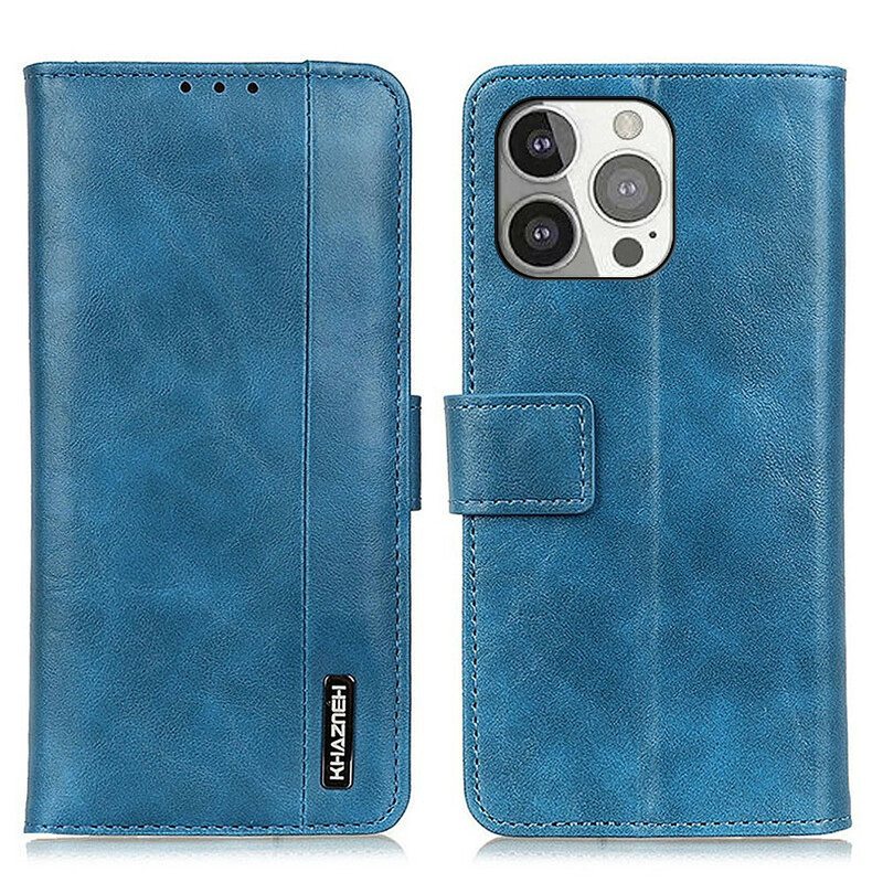 Flip Case iPhone 13 Pro Khazneh Elegance Leather Style