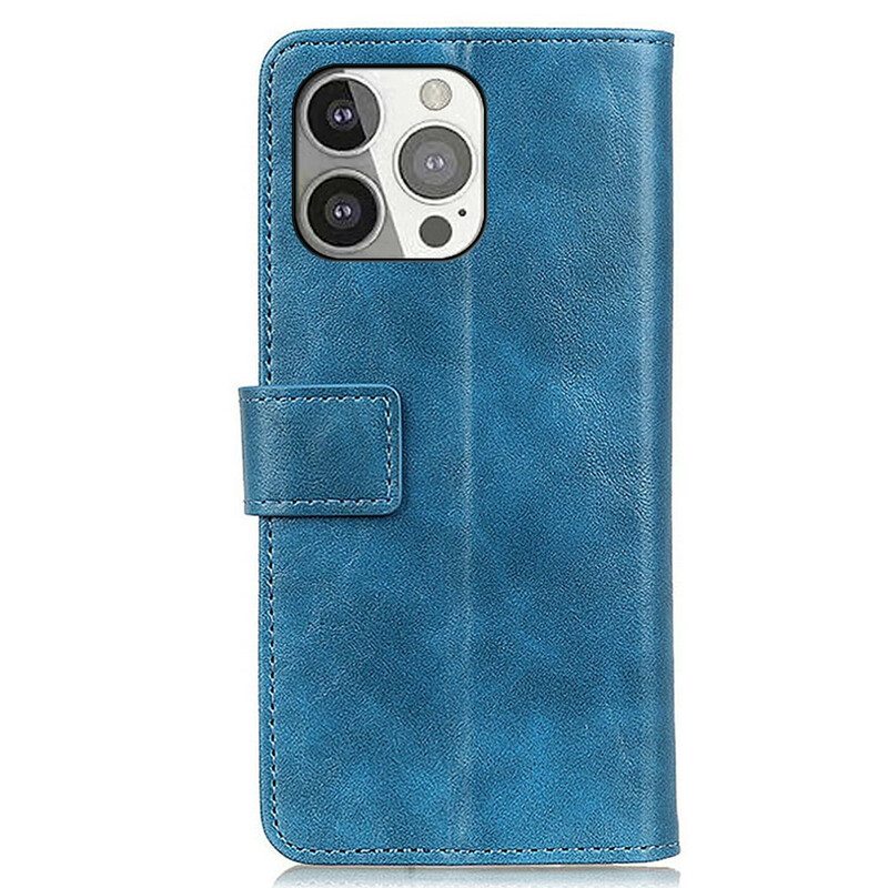 Flip Case iPhone 13 Pro Khazneh Elegance Leather Style