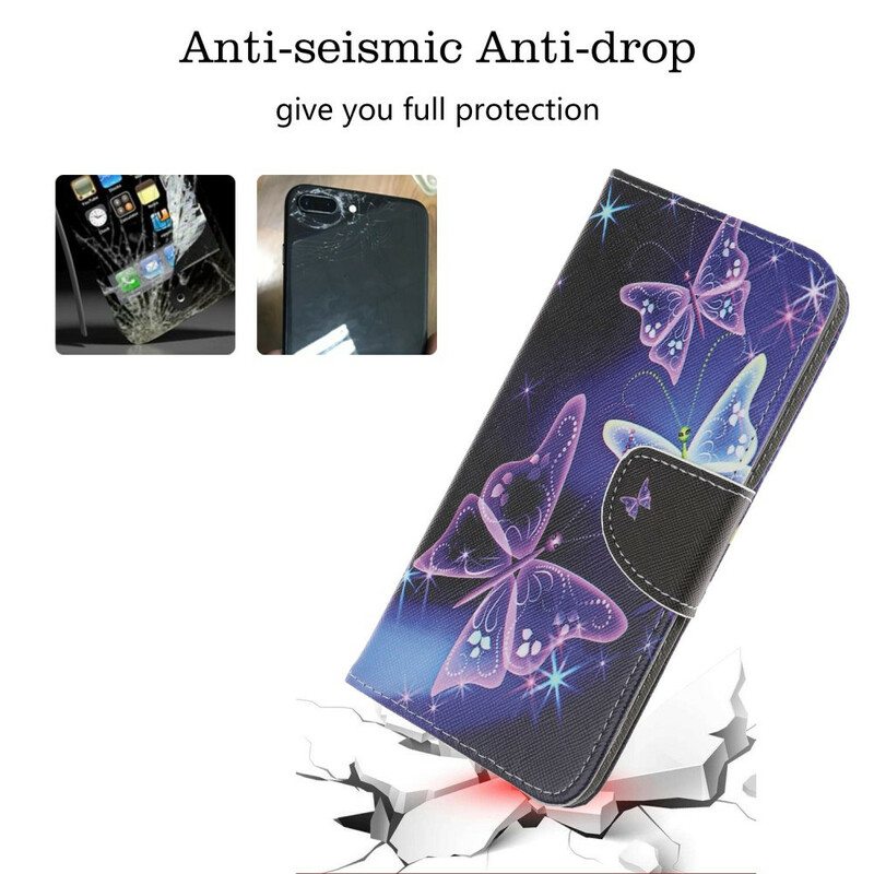 Flip Case iPhone 13 Pro Modernit Perhoset