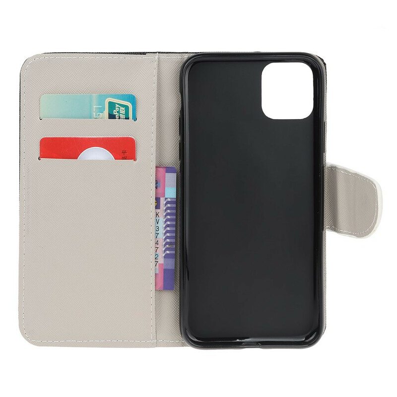 Flip Case iPhone 13 Pro Modernit Perhoset