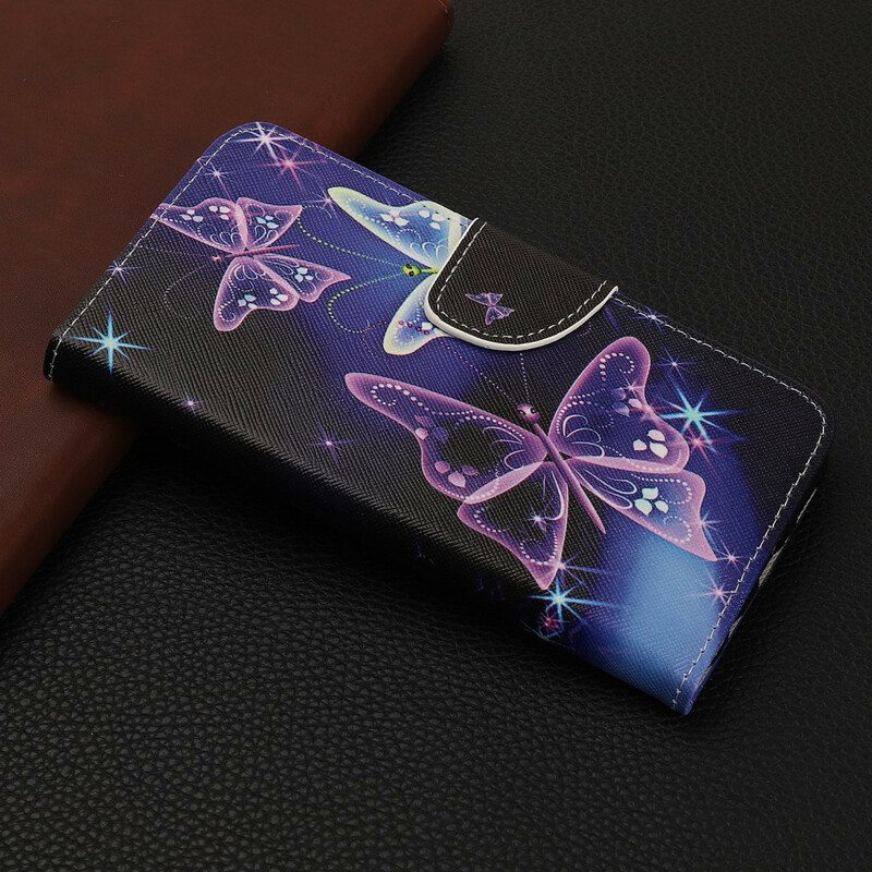 Flip Case iPhone 13 Pro Modernit Perhoset