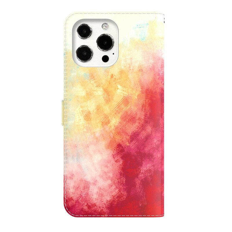 Kotelot iPhone 13 Pro Akvarelli