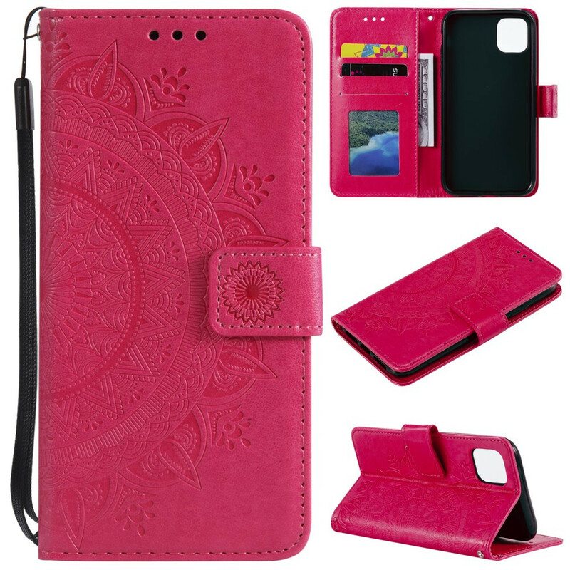 Kotelot iPhone 13 Pro Auringon Mandala
