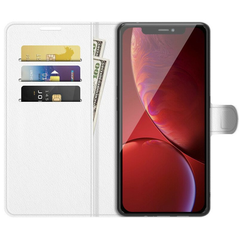 Kotelot iPhone 13 Pro Klassinen Litsi-nahkaefekti