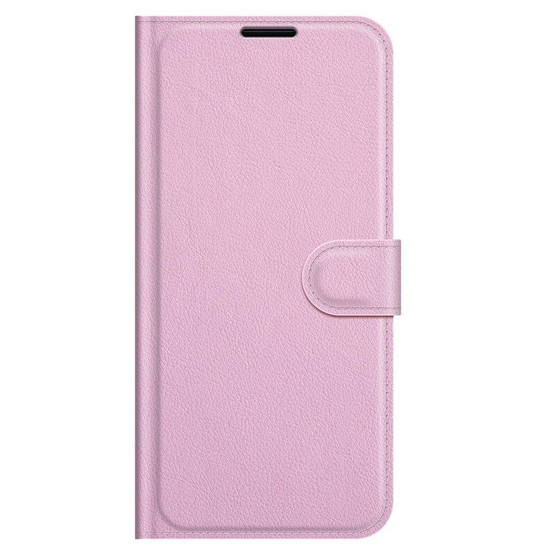Kotelot iPhone 13 Pro Klassinen Litsi-nahkaefekti