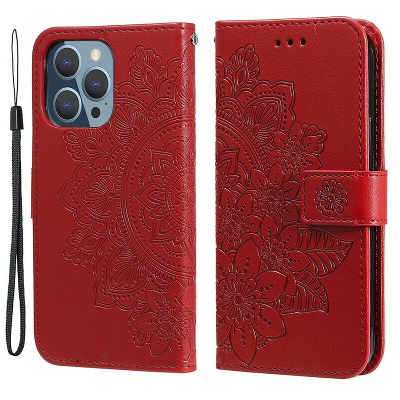 Kotelot iPhone 13 Pro Kukkakuvio