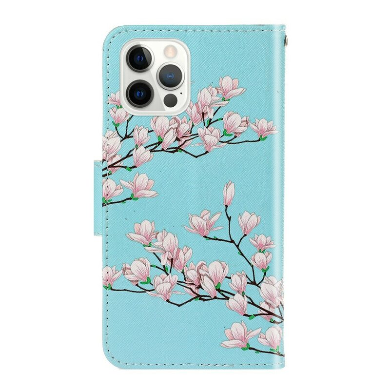 Kotelot iPhone 13 Pro Suojaketju Kuori Strappy Pensas