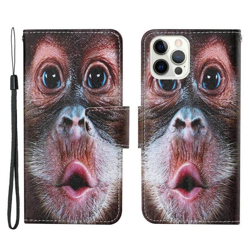 Kotelot iPhone 13 Pro Suojaketju Kuori Thong Monkey