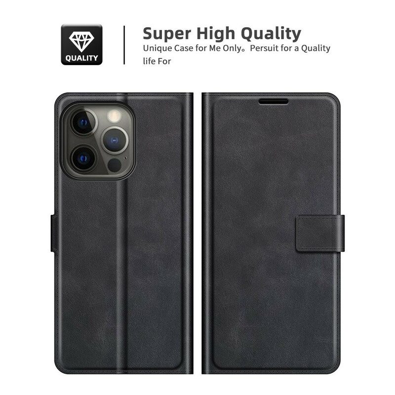 Kotelot iPhone 13 Pro Tyylikäs Nahkasuunnittelu
