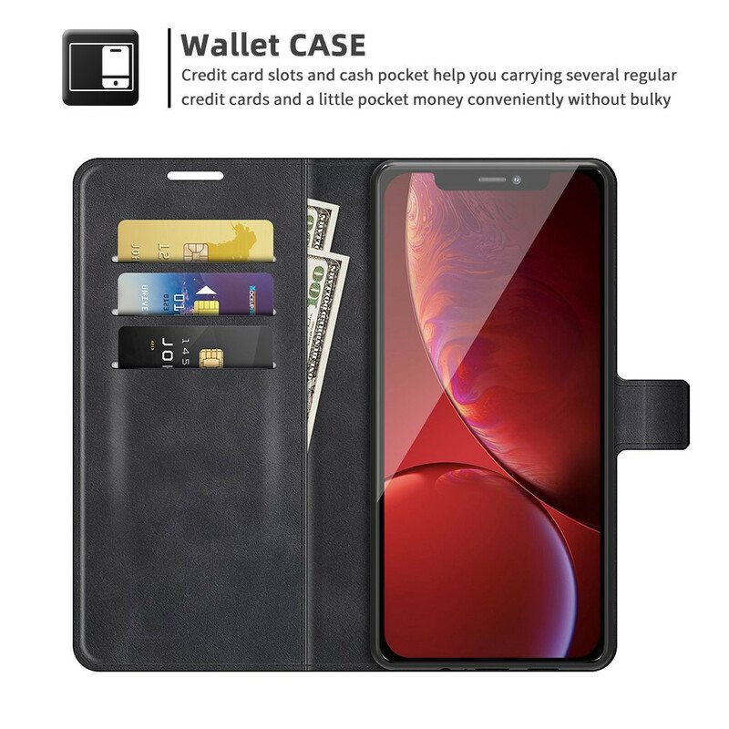 Kotelot iPhone 13 Pro Tyylikäs Nahkasuunnittelu