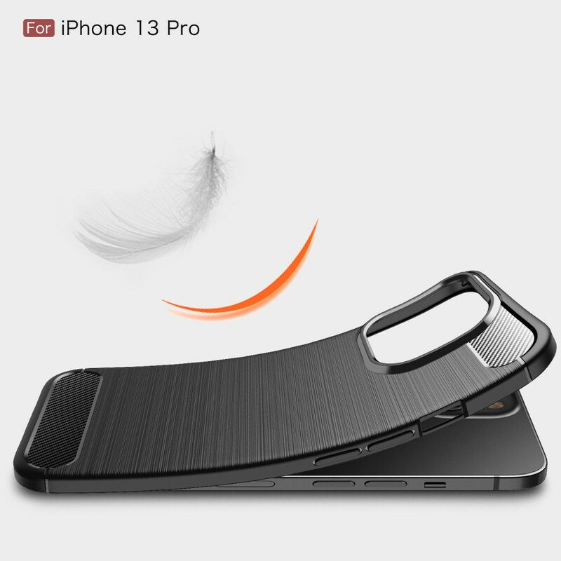 Kuori iPhone 13 Pro Harjattua Hiilikuitua