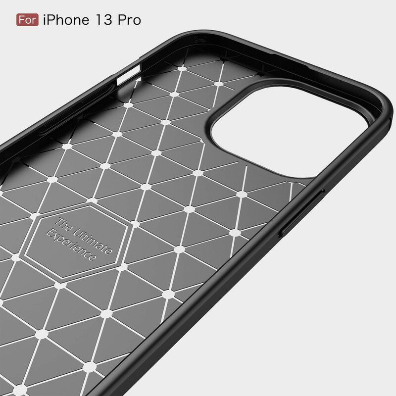Kuori iPhone 13 Pro Harjattua Hiilikuitua