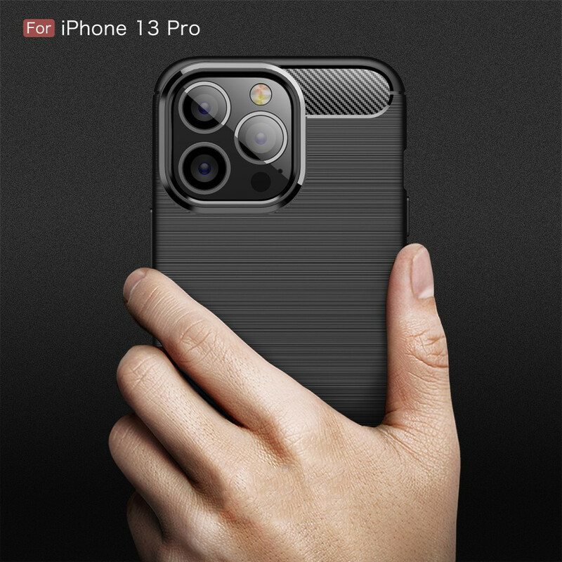 Kuori iPhone 13 Pro Harjattua Hiilikuitua