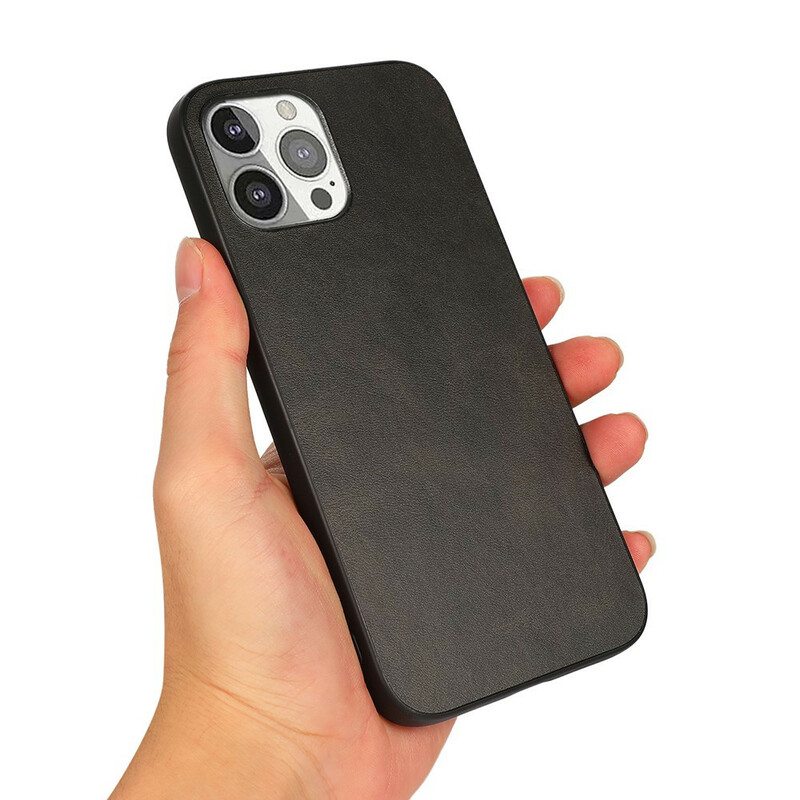 Kuori iPhone 13 Pro Hienostunut Ilme Nahkaefekti