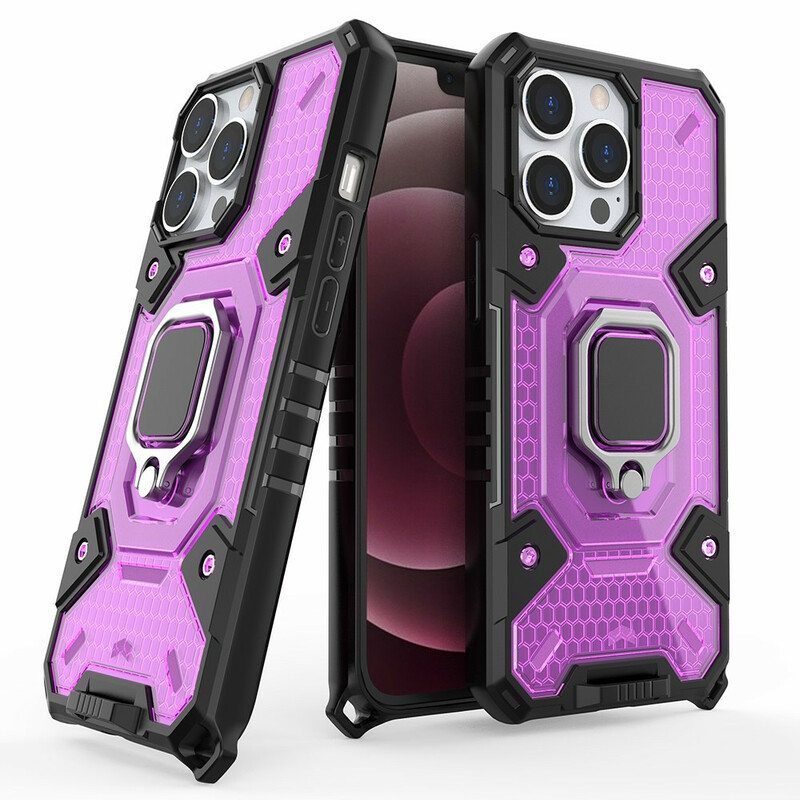 Kuori iPhone 13 Pro Hunajakenno Renkaalla