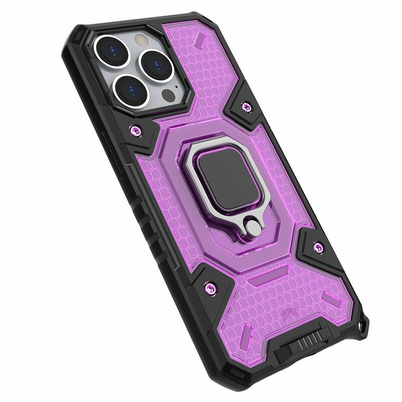Kuori iPhone 13 Pro Hunajakenno Renkaalla