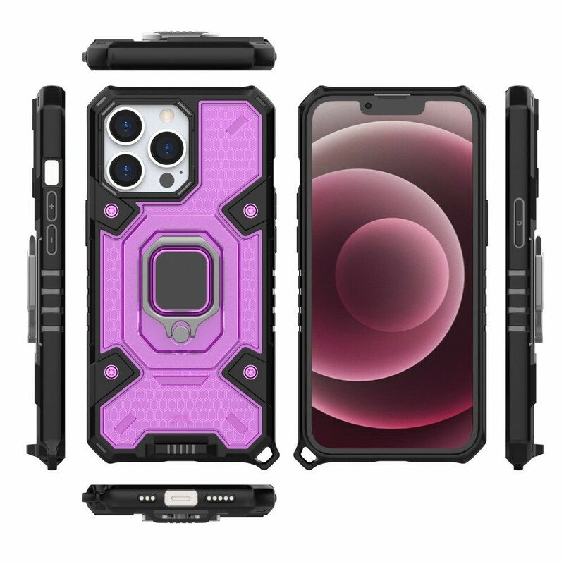 Kuori iPhone 13 Pro Hunajakenno Renkaalla
