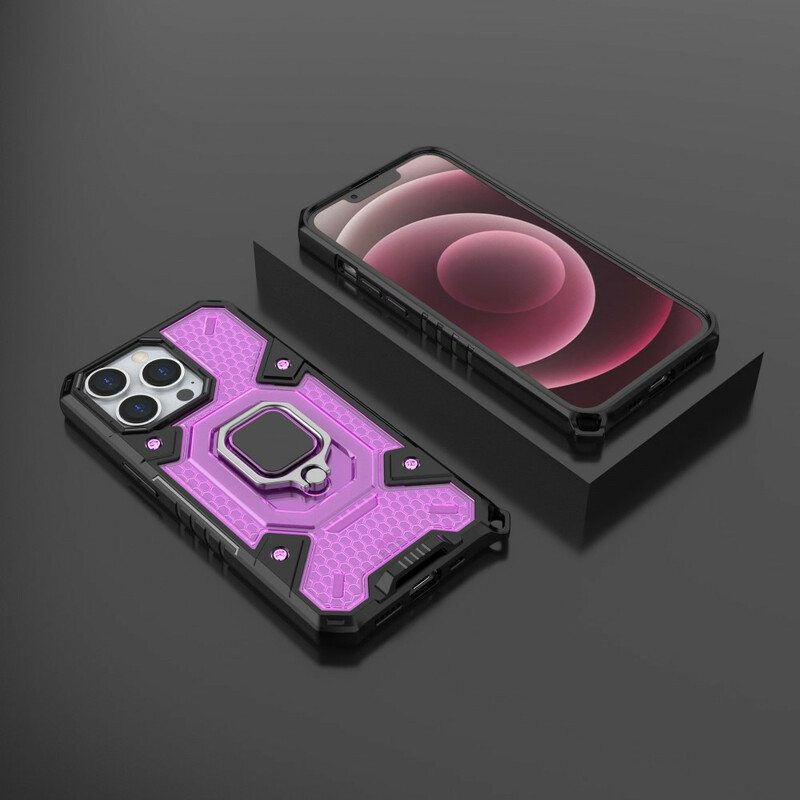 Kuori iPhone 13 Pro Hunajakenno Renkaalla