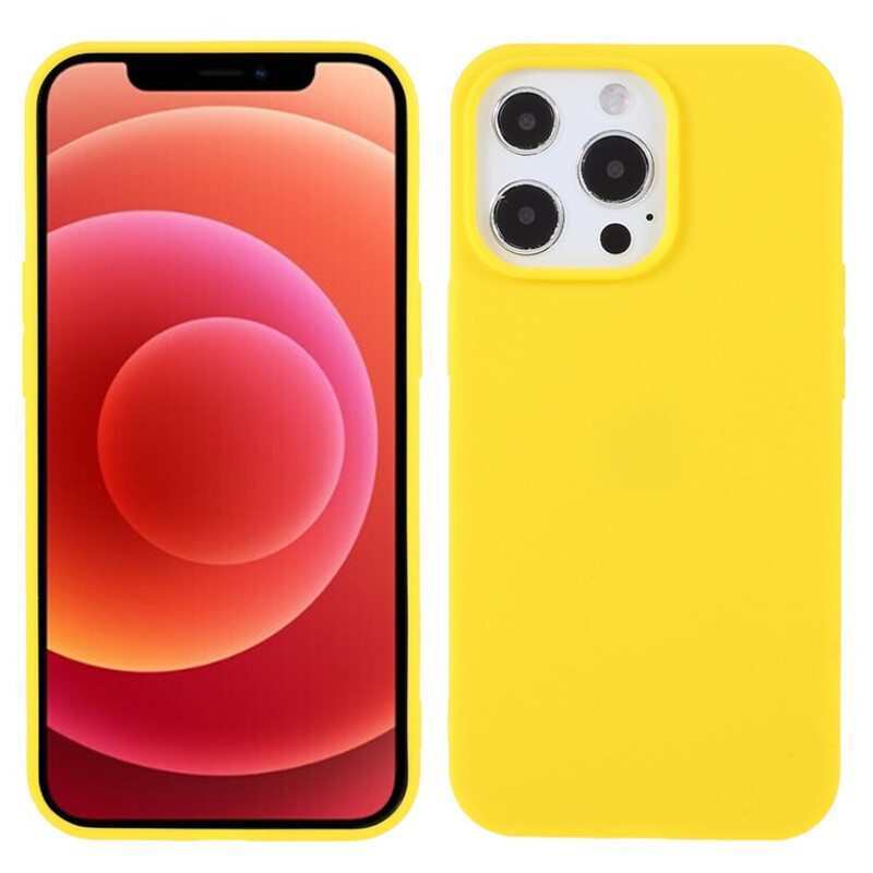 Kuori iPhone 13 Pro Joustava Silikoni Matta