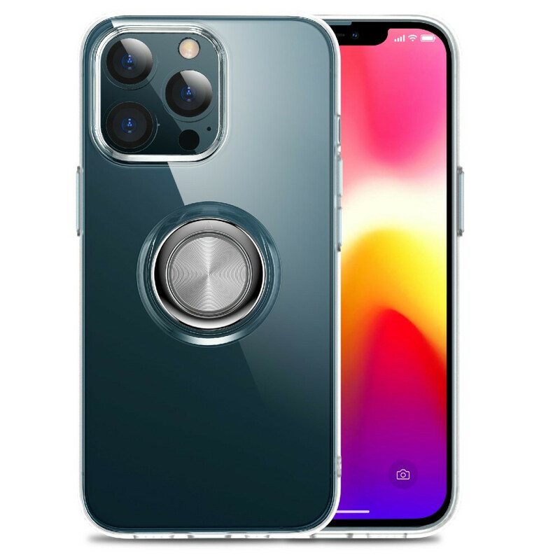 Kuori iPhone 13 Pro Läpinäkyvä Rengastuella