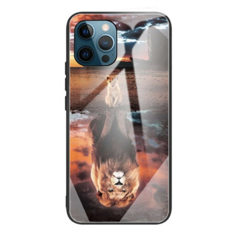 Kuori iPhone 13 Pro Lion Cub's Dream Karkaistu Lasi