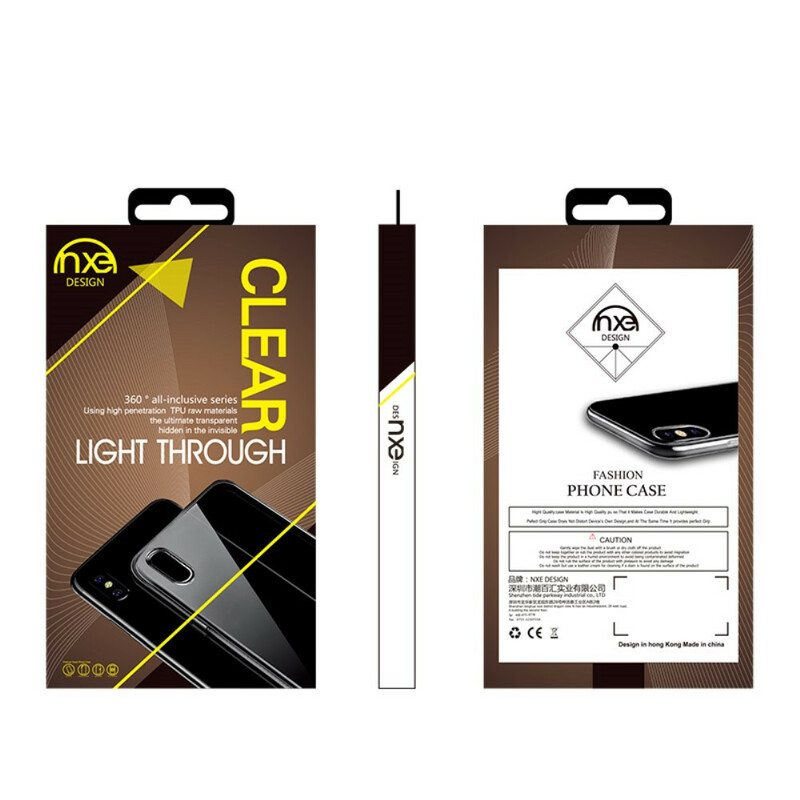 Kuori iPhone 13 Pro Nxe Clear -sarja