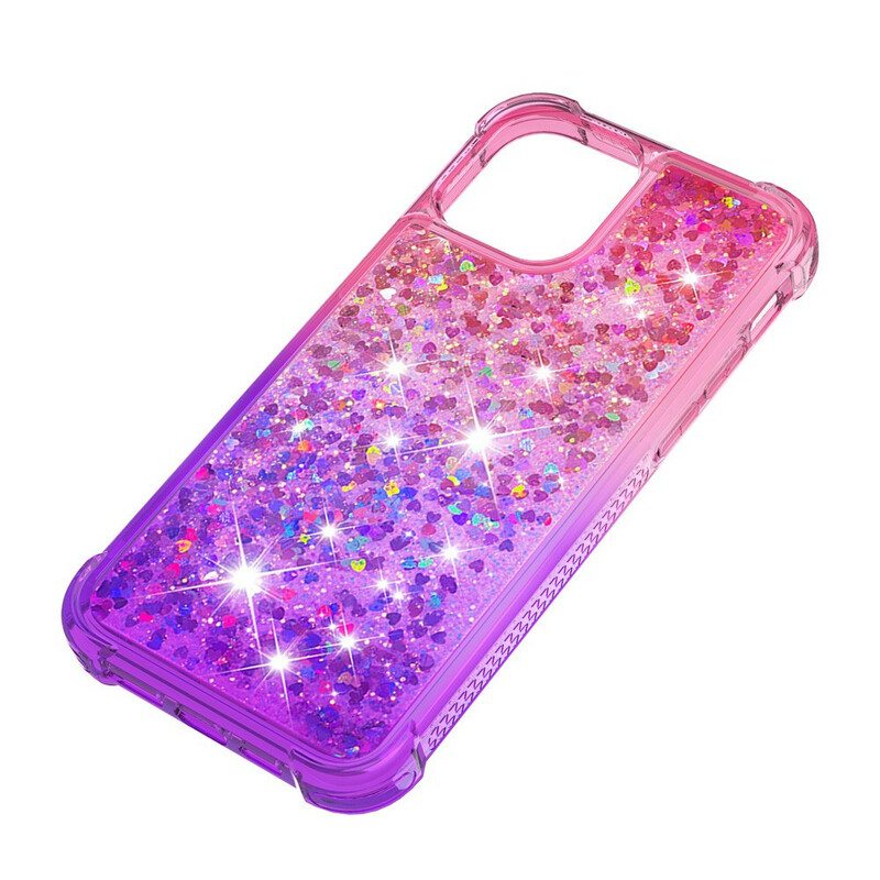 Kuori iPhone 13 Pro Paljetit Värit