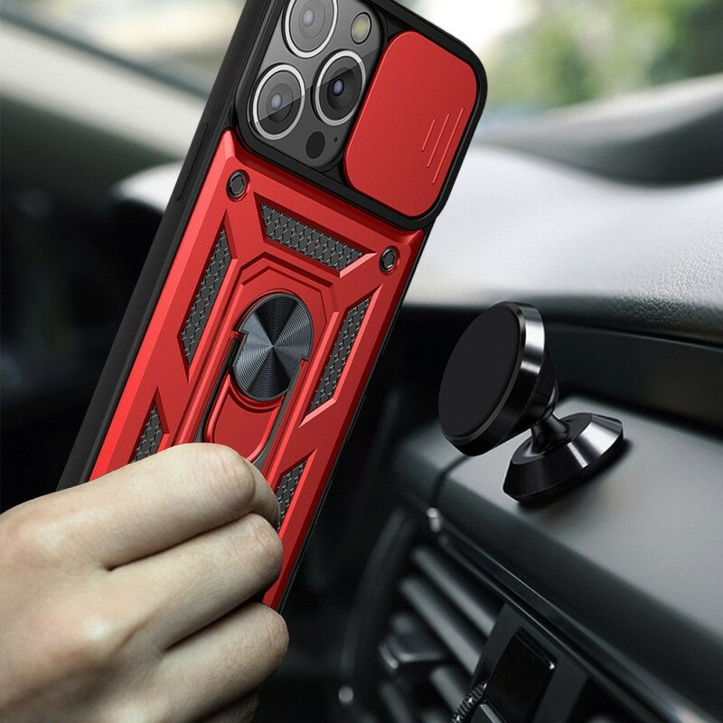 Kuori iPhone 13 Pro Pidike Ja Linssisuojat