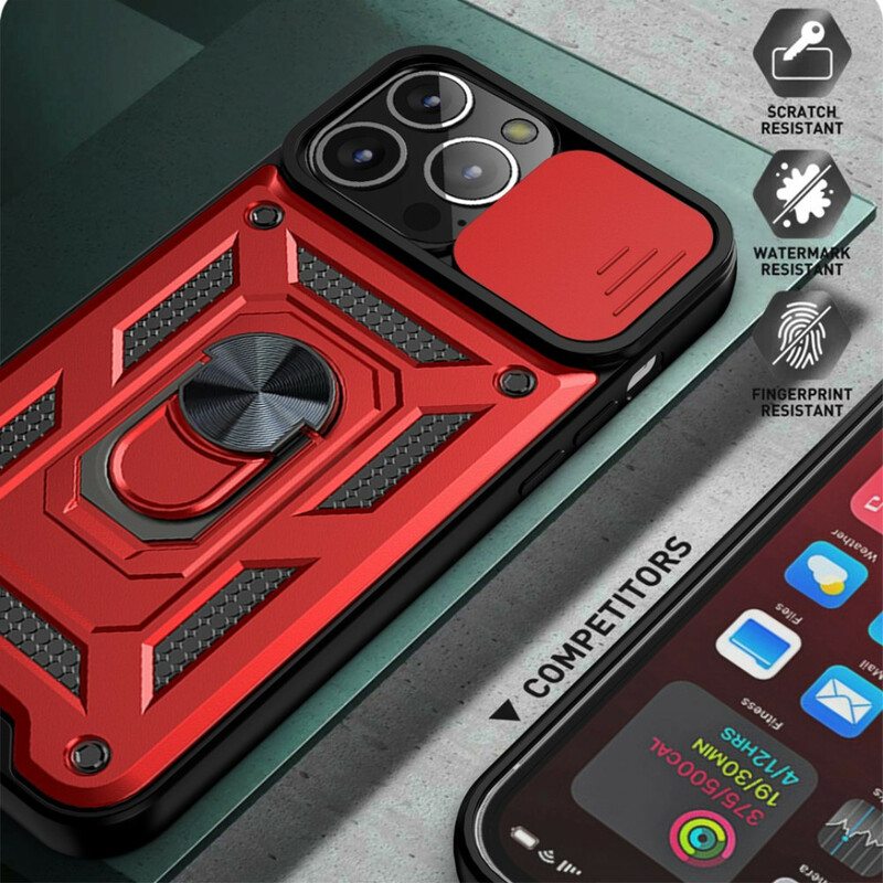 Kuori iPhone 13 Pro Pidike Ja Linssisuojat