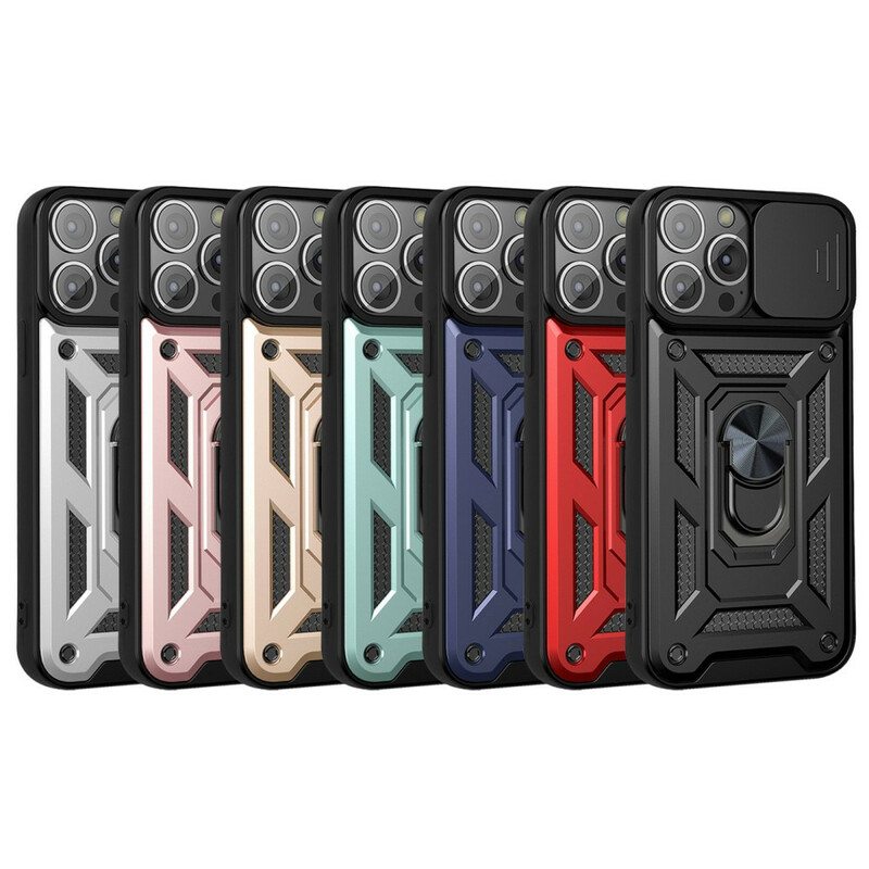 Kuori iPhone 13 Pro Pidike Ja Linssisuojat