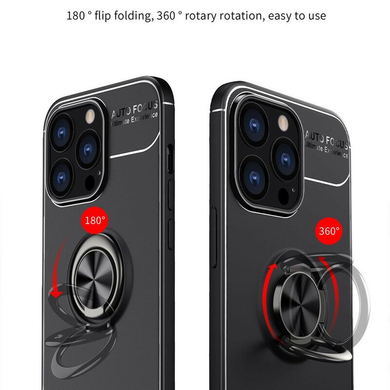 Kuori iPhone 13 Pro Pyörivä Rengas