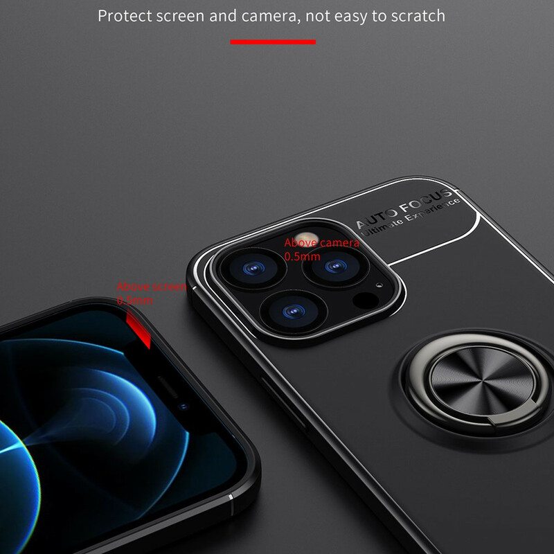 Kuori iPhone 13 Pro Pyörivä Rengas