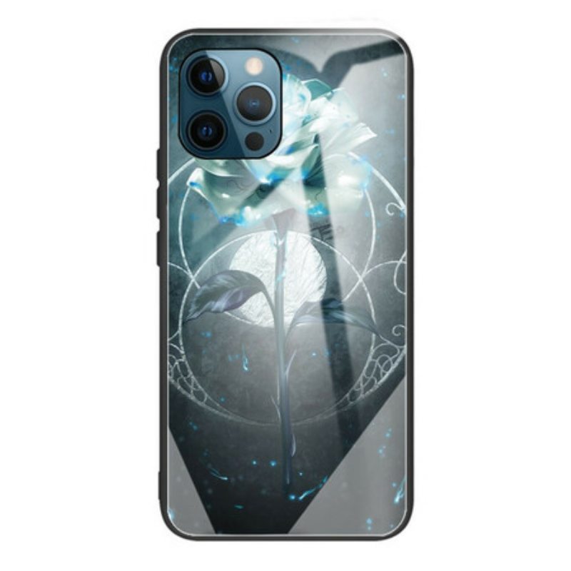 Kuori iPhone 13 Pro Ruusunvihreä Karkaistu Lasi