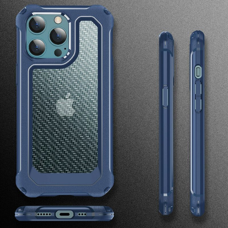 Kuori iPhone 13 Pro Saumaton Hiilikuiturakenne