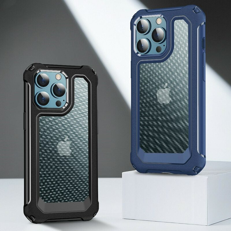 Kuori iPhone 13 Pro Saumaton Hiilikuiturakenne