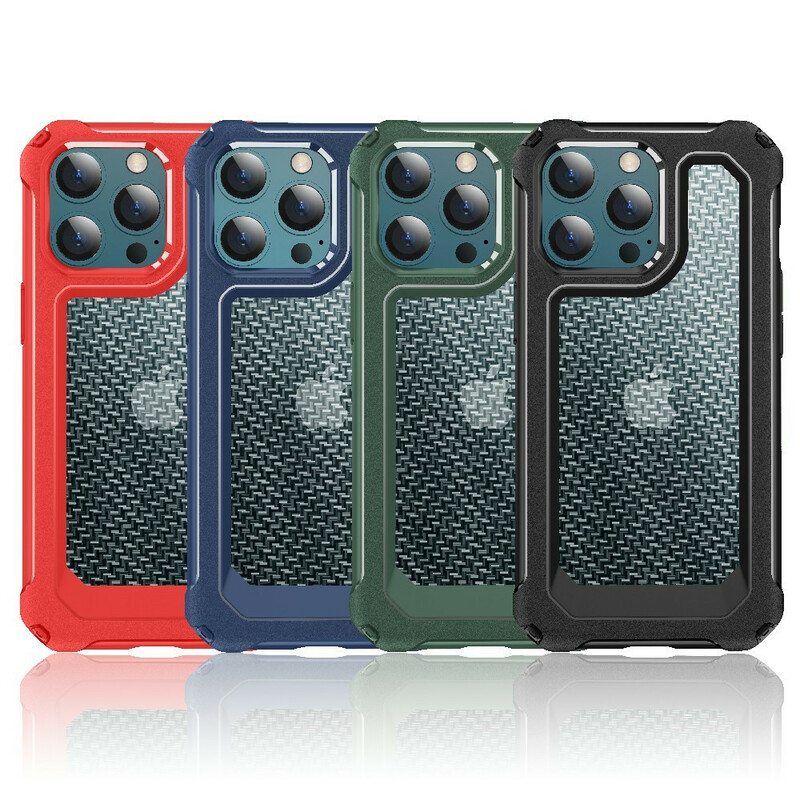 Kuori iPhone 13 Pro Saumaton Hiilikuiturakenne