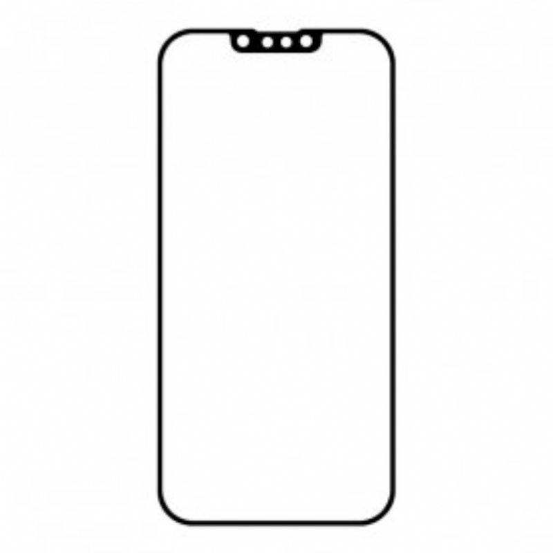 Näytönsuoja Karkaistu Lasi Reunat Musta iPhone 13/13 Pro