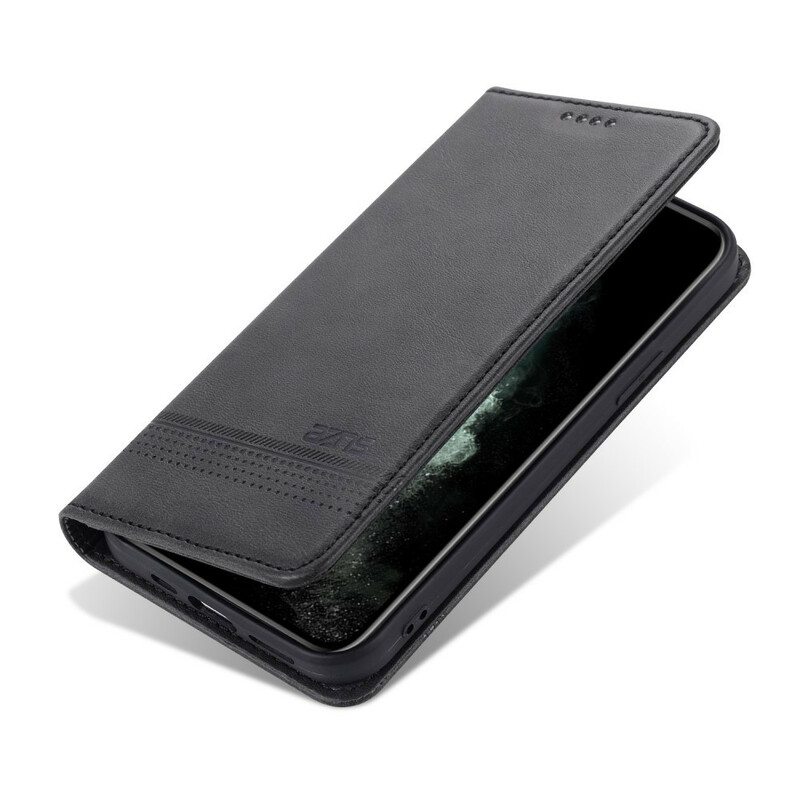 Puhelinkuoret iPhone 13 Pro Kotelot Flip Azns-nahkamuotoilu