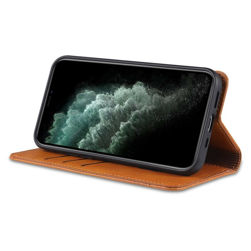 Puhelinkuoret iPhone 13 Pro Kotelot Flip Azns-nahkamuotoilu