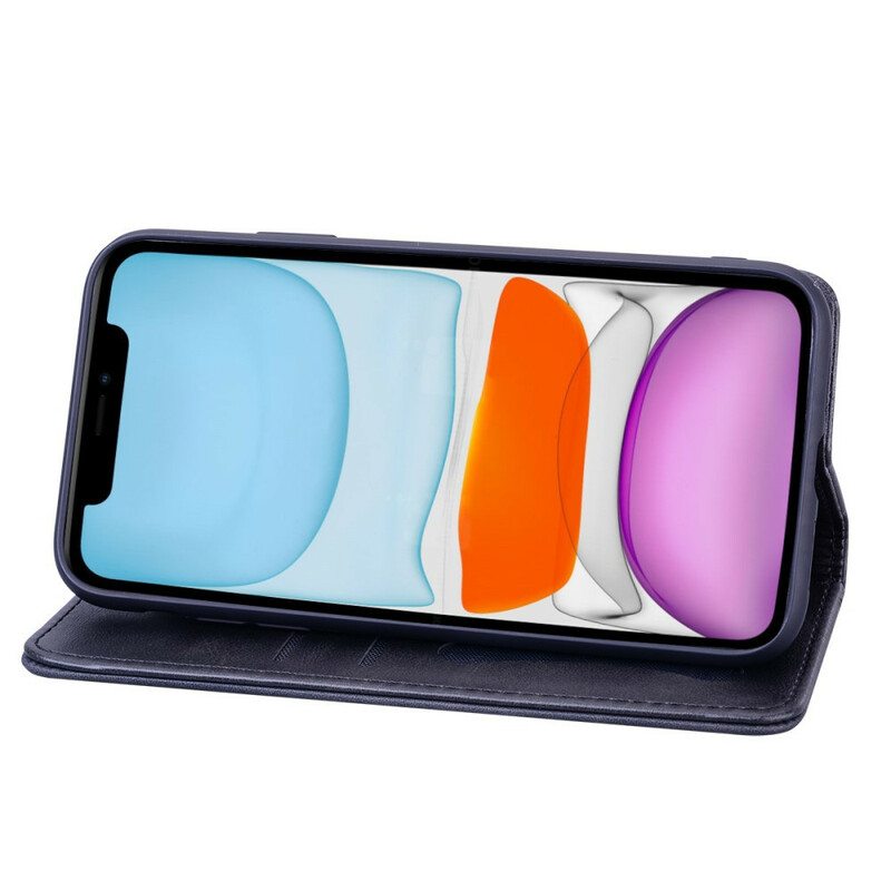 Puhelinkuoret iPhone 13 Pro Kotelot Flip Kaksisävyinen Business Leather -efekti