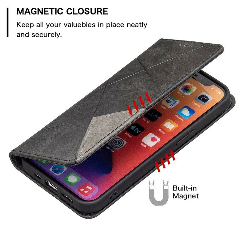 Puhelinkuoret iPhone 13 Pro Kotelot Flip Taiteilija Tyyli